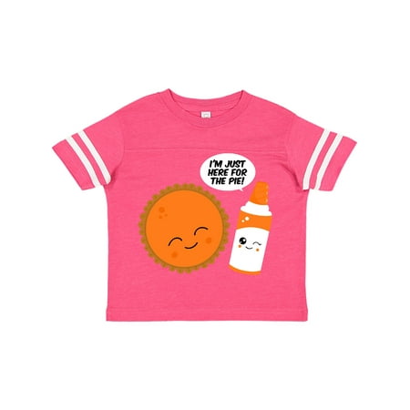 

Inktastic Here For The Pie Gift Toddler Boy or Toddler Girl T-Shirt
