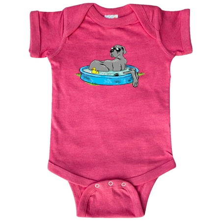 

Inktastic Dog Days of Summer The Water s Fine Gift Baby Boy or Baby Girl Bodysuit
