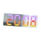 thumbnail image 5 of Reloj despertador digital con función de repetición y silenciador, brillo ajustable 12/24 h Blanco, 5 of 9