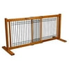 Wood and Wire Pet Dog Gate - Large/Artisan Bronze