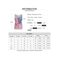 thumbnail image 4 of WISEFIN Women American Flag Print Tee Sleeveless Round Neck USA Flag Tank Top T-Shirt, 4 of 4