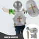 thumbnail image 4 of 1 Juego de armadura de caballero de juguete, casco, escudo y espada, juguete de vestir, accesorios de actuación para Cosplay, 4 of 8