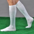thumbnail image 6 of Dewadbow Mens Sport Football Soccer Long Socks Over Knee High Sock Stockings, 6 of 6