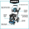 HART 3100 PSI 2.5 GPM 212cc 4Cycle OHV Gas Powered Cold Water Pressure