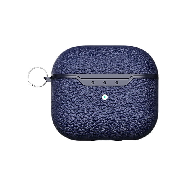 for AirPods 4 Case slip Lychee Pattern Carbon Fiber Texture Shockproof Washable Cover Earphone Protective For AirPodsP
