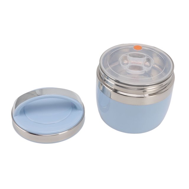 Fiambrera Térmica, Contenedor De Alimentos Aislado Aislamiento Térmico 1.5L Para Viajes Para Uso En Exteriores