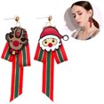 thumbnail image 2 of Christmas Charm Earring Creative Creative Xmas Drop Earring Pendant Earring, 2 of 7