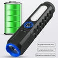 thumbnail image 3 of Bright Flashlight,Camping Flashlight 4 Modes Adjustable  Tail Hands Free COB Light Flashlight with Clip, 3 of 8