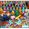 thumbnail image 1 of My World Mini Minifigen Building Blocks Full Set, 8-12 Years Old Boys Assembled Educational Toys-HAPDEN, 1 of 3