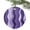 purple, variant on Abstract Gradient Pink Waves Christmas Ceramic Ornament 2025,3" Round Xmas Tree Hanging Accessories with Gold Ribbon