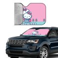 thumbnail image 4 of Windshield Sun Shade Foldable Car Front Window Sunshade For Car Suv Trucks Vans - Best Heat Shield Blocker Visor Cover Blocks Uv Rays And Keeps Your Vehicle Cool-Small, 4 of 5