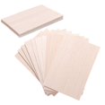 thumbnail image 1 of 15 Pack Unfinished Wood Sheets, for House Aircraft Ship Boat Arts, 1 of 5