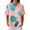 Pink, variant on Women's Golf Polo Shirts Collared V Neck Short Sleeve Plus Size Casual Henley Waffle Knit Button-Up Top