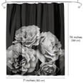 thumbnail image 7 of Americanflat 71" x 74" Shower Curtain, Moody Roses by Chaos & Wonder Design, 7 of 7
