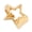 Gold, variant on Stylish and Chic Geometric Star Finger Jewelry Adjustable and Irregular Star Shape Rings for Egirls and Fashion Lovers