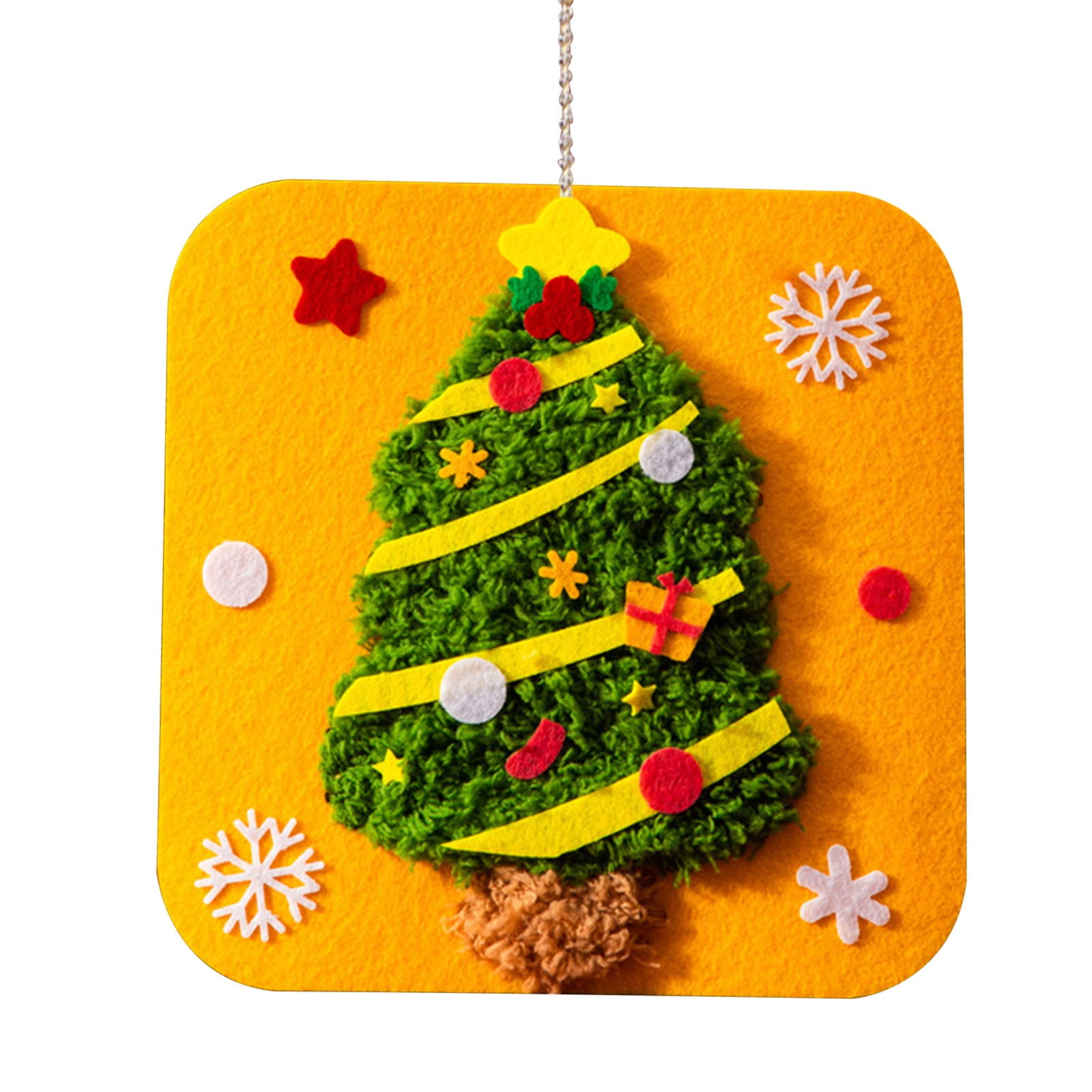 Lot De 9 Décorations De Noël Notes De Musique Colorées - Ornements Suspendus En Plastique, 10cm