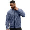 thumbnail image 6 of UDAUDU Mens Faux Suede Jacket Lightweight Vintage Trucker Bomber Jackets Casual Zipper Stand Collar Cardigans Fashion Coat XL, 6 of 9