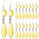 thumbnail image 1 of 20PCS DIY Hermosa Araña de Cristal Colgantes de Cristal de Cristal Prismas Colgantes (Amarillo), 1 of 6