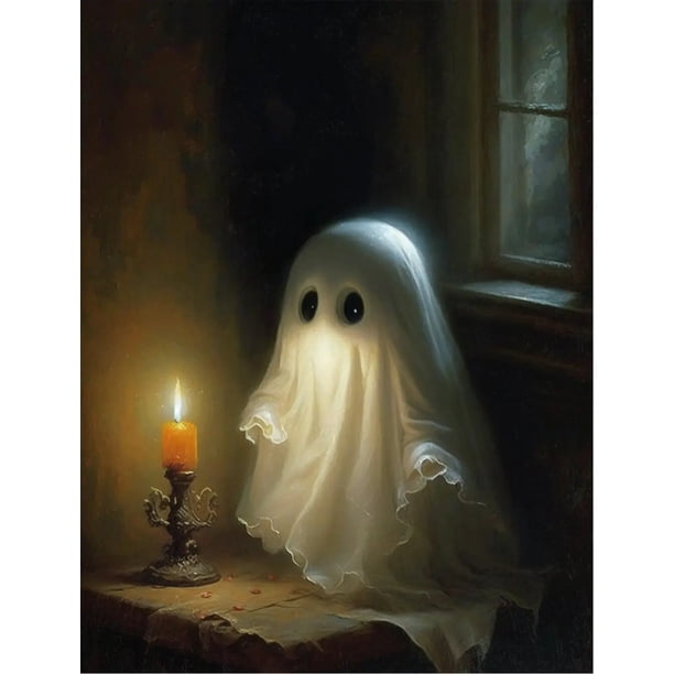 Póster de fantasma de montaña encantada, Manor, Academia oscura, gótico, Halloween, Impresión de lienzo lindo, póster, decoración de pared, decoración de la habitación del hogar