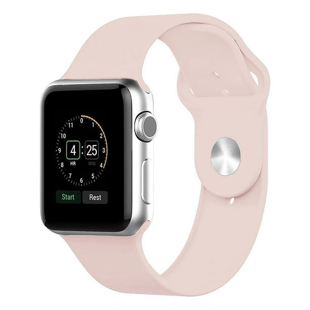 Pink silicone shop watch