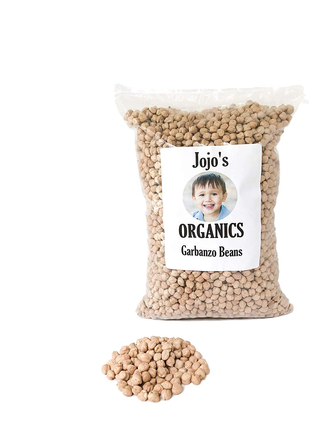Organic Garbanzo Beans Chickpeas Ceci 2 lbs NonGmo Bulk Legumes Food