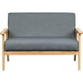 thumbnail image 2 of Lilola Home Bahamas 45" W Gray Loveseat, 2 of 5
