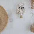 thumbnail image 3 of Tapiz tejido colgante de pared bohemio creativo hecho arte macramé elegante para habitación Oficina dormitorio decoración Soledad Tapiz de macramé, 3 of 8