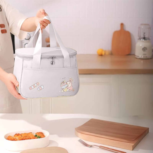 Ganfancp Bolsa de Comida con Aislamiento de Arroz Bolsa de Gran Capacidad para Fiambrera Bolsa a Prueba de Agua Bolsa de Hielo Bolsa de Comida para La Oficina Rebajas Flash Deals 1X Bolsa Bento