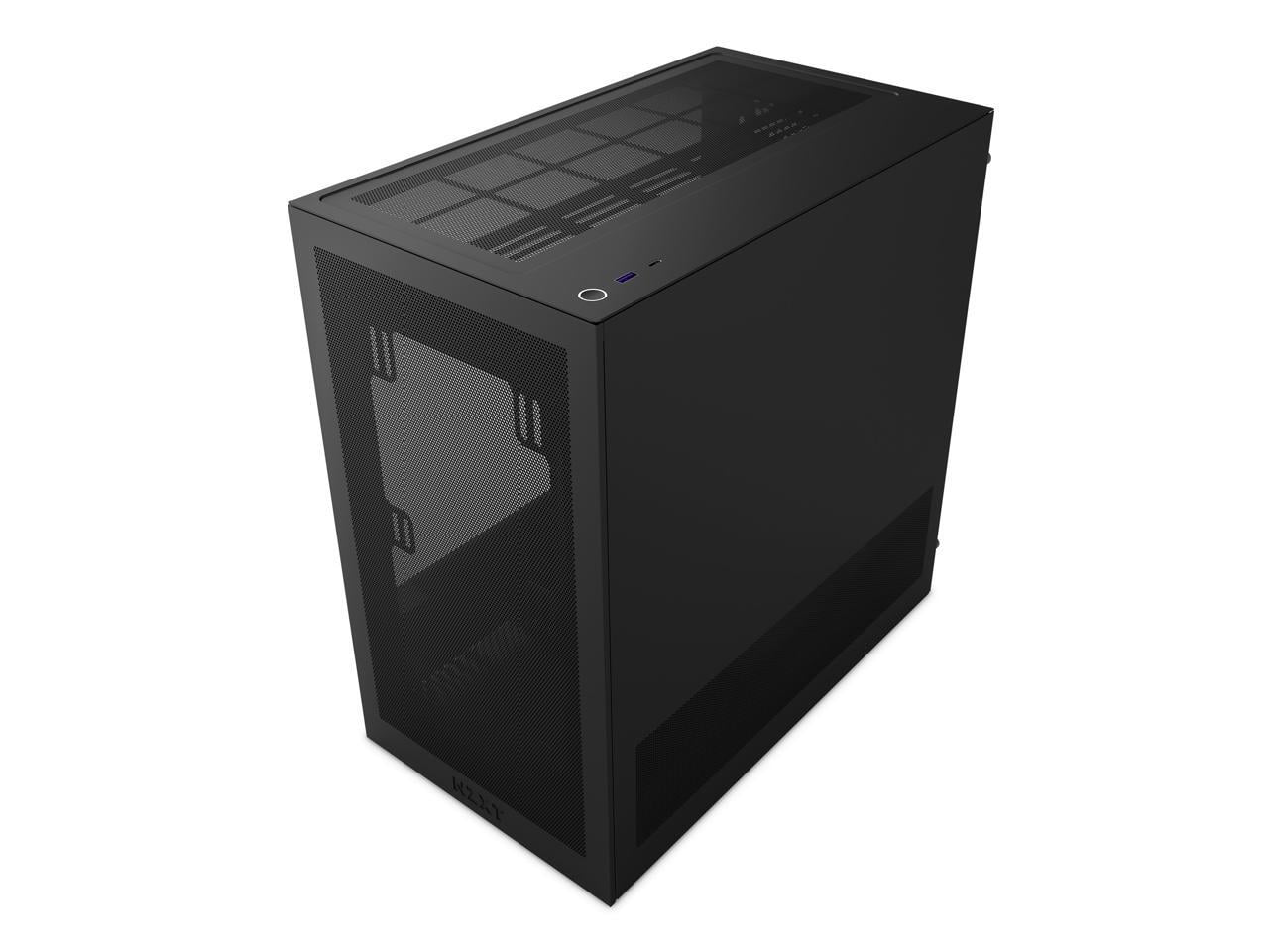 NZXT CC-H31FB-01 Black tinted tempered glass Micro ATX Cases Case  (Computer Cases - ATX Form)