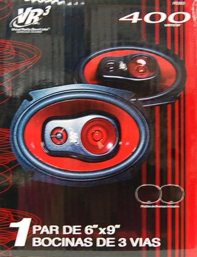 6" x 9" 3-Way Speakers, RS900