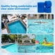 thumbnail image 5 of Esponja de espuma reutilizable para piscinas y jardines, juego de 6 cartuchos de filtro de spa lavables S1, 5 of 5