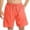 Orange, variant on UVEASISHA Compression Shorts Men Button Down Slim Fit Chino Short Tapered Leg Stretch Sgorts with Pocket Brown L