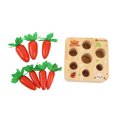 thumbnail image 2 of Cosecha de zanahorias, juguete de desarrollo, coordinación mano-ojo, juego de combinación de zanahorias para niños y adultos, 2 of 5