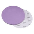 thumbnail image 1 of 5 Pack 5-Inch Purple Sanding Discs 150 Grits Hook & Loop Professional Aluminum Oxide Sandpaper, 1 of 6