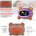 thumbnail image 3 of Hansang Alarm Clock for Kids, Ok to Wake Clock, Sleep Training Digital Clock with 5 Night Light, 3 of 9