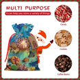 thumbnail image 7 of Fuzoiu Sea World Print Christmas Gift Bag,Burlap Gift Bag with Drawstring Closure & Hang Tag,Perfect for Holidays, Birthdays, and Special Occasions-Small, 7 of 7