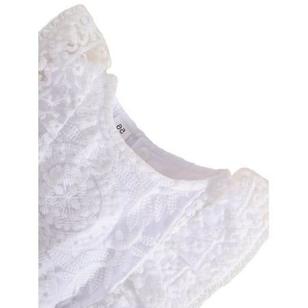 

Plain Round Neck Tank Sleeveless White Baby Bodysuits (Baby s)