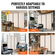 KFFKFF Space Separator, Tri-Fold Privacy Barrier, Collapsible Seclusion Screen and Movable Space Divider for Area Division, Independent Space Dividers for Workspace, Sleeping Area, Study Room