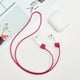 thumbnail image 5 of Titular de la cuerda del auricular Correa para AirPods 3 2 1 Pro Cable de soporte de cuerda de silicona anti pérdida para Bluetooth FLhrweasw El nuevo, 5 of 6