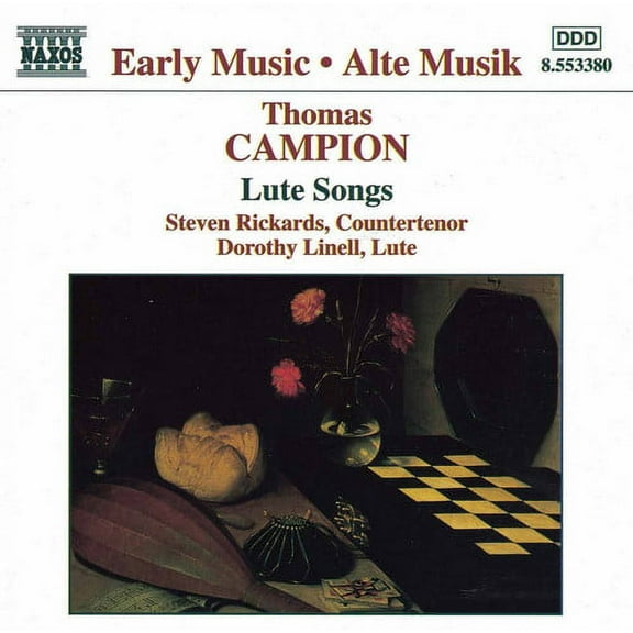 Campion / Rickards / Linell - Lute Songs - Music & Performance - CD