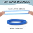 thumbnail image 3 of 100 count Hair Accessories: No  Seamless Ponytail Holders, Elastics and Bands for Thick Hair - For Girls & Women (Multicolor), 3 of 7