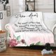 thumbnail image 2 of LHSHID Daughter Birthday Gifts Gifts for Daughter from Dad Daughter Blanket from Dad Daughter Gifts for Birthday Graduation Father Daughter Gifts to My Daughter Blanket Throw 50"x60", 2 of 6