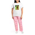 thumbnail image 4 of CafePress - Irish Setter 9T004D 349 Women's Light Pajamas - Women's Short Sleeve Print T-Shirt and Pants Light Cotton Pajama Set, 4 of 7