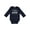 Navy, variant on Yeah My Godfather is Pretty Awesome Boys or Girls Long Sleeve Baby Bodysuit