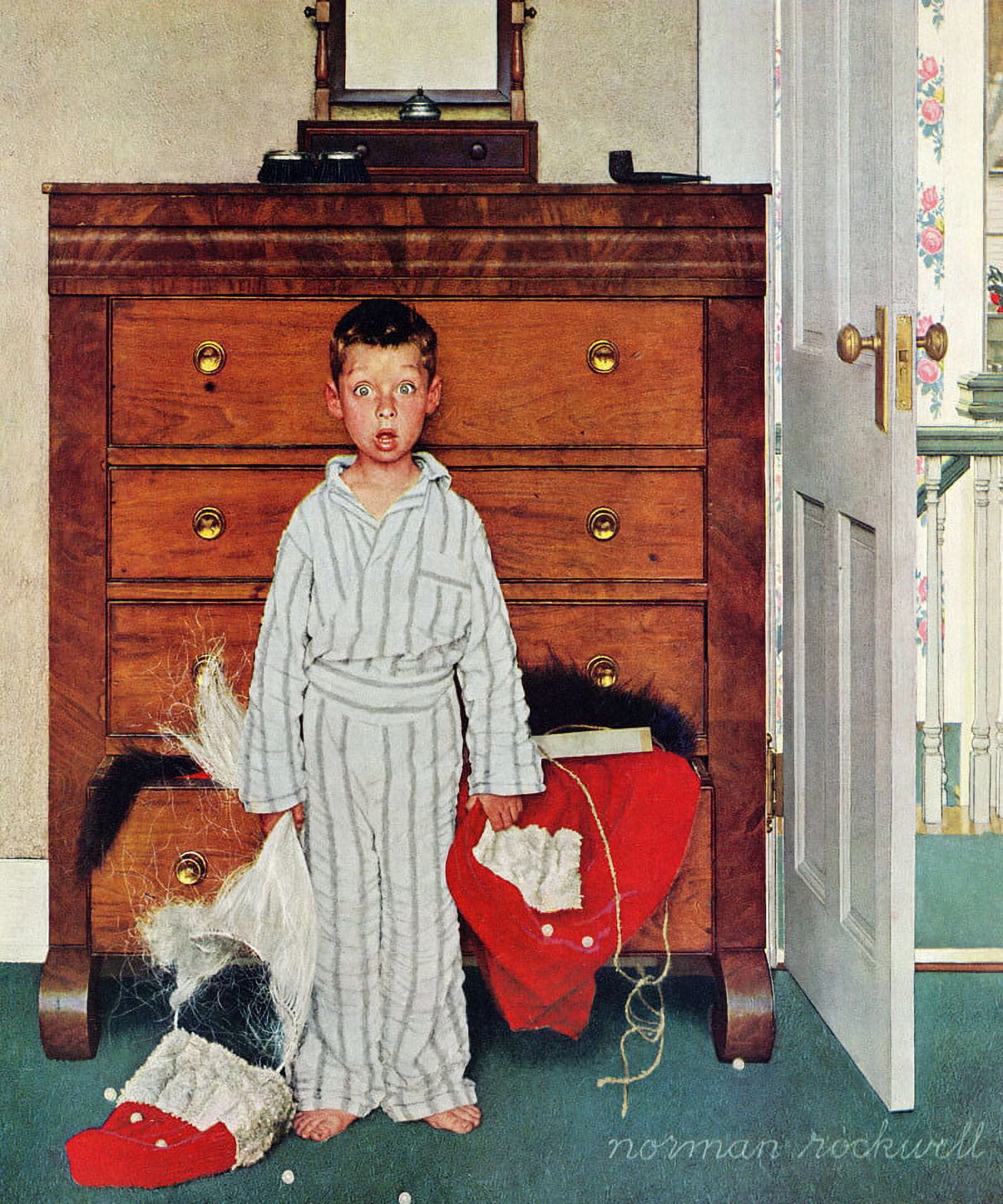 Marmont Hill "Discovery" by Norman Rockwell Painting Print on Canvas