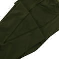 thumbnail image 5 of nerohusy Women High Waisted Leggings Workout Capri Leggings with Pockets High Waisted Crop Gym Yoga Pants Buttery Soft Army Green,XL, 5 of 9