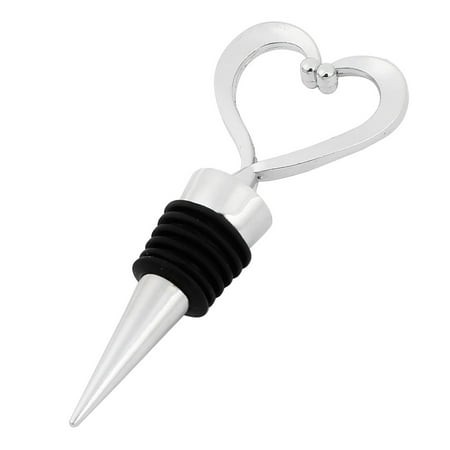 

Uxcell Bar Love Heart Adorn Tapered Sealed Wine Bottles Stopper Replacement
