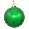 thumbnail image 1 of Vickerman N592004DSV Vickerman 8" Green Shiny Ball Christmas Ornament, 1 of 3