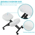 thumbnail image 3 of DRAGONN (By VIVO) Ergonomic Kneeling Chair for Home and Office, White, 3 of 7