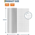 thumbnail image 3 of 48 In x50 Ft 1/2 In Hardware Cloth 19GA Galvanized Welded Wire Mesh for Chicken Coop Garden Rabbit Fencing Predator Protection Durable Silver Roll, 3 of 7